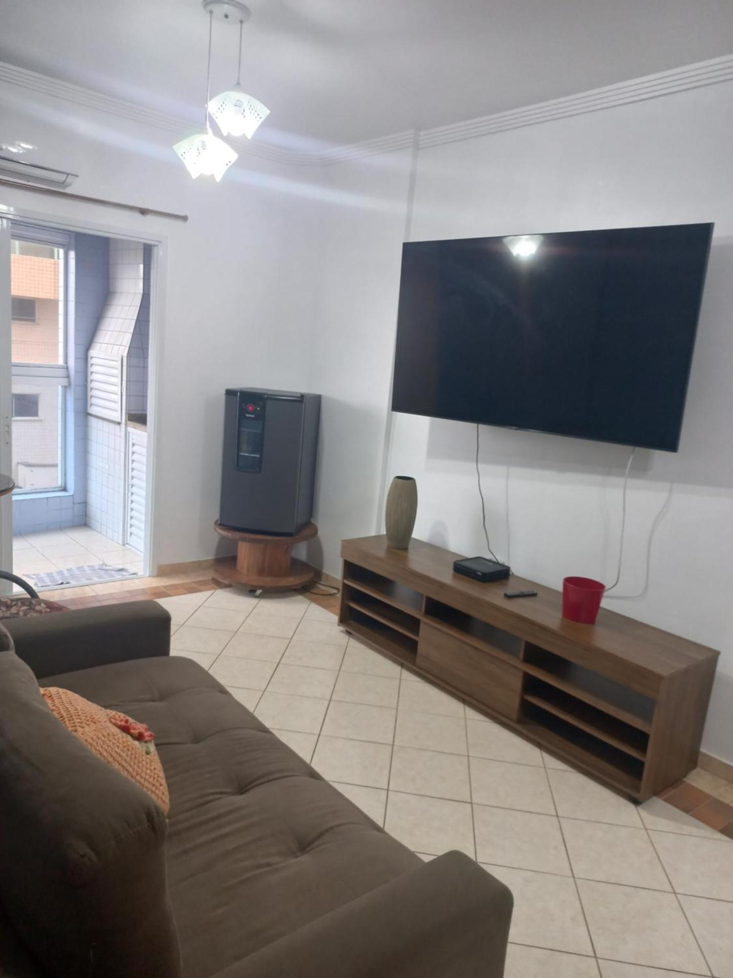 Apto Vista Mar, 8 Pessoas, Varanda Gourmet, Pe Na Areia! Praia Grande  Zewnętrze zdjęcie